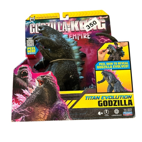 Godzilla Titan Evolution Toy - Black and Blue - Picture 1 of 3